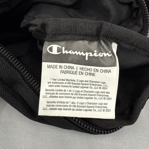 Champion mini Backpack and Waist Bag fanny pack black adjustable - Picture 9 of 10